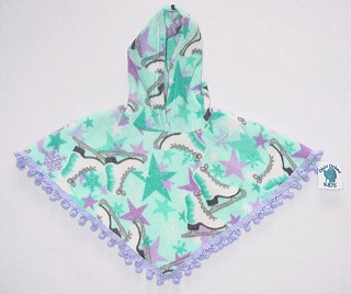 Turquoise skates